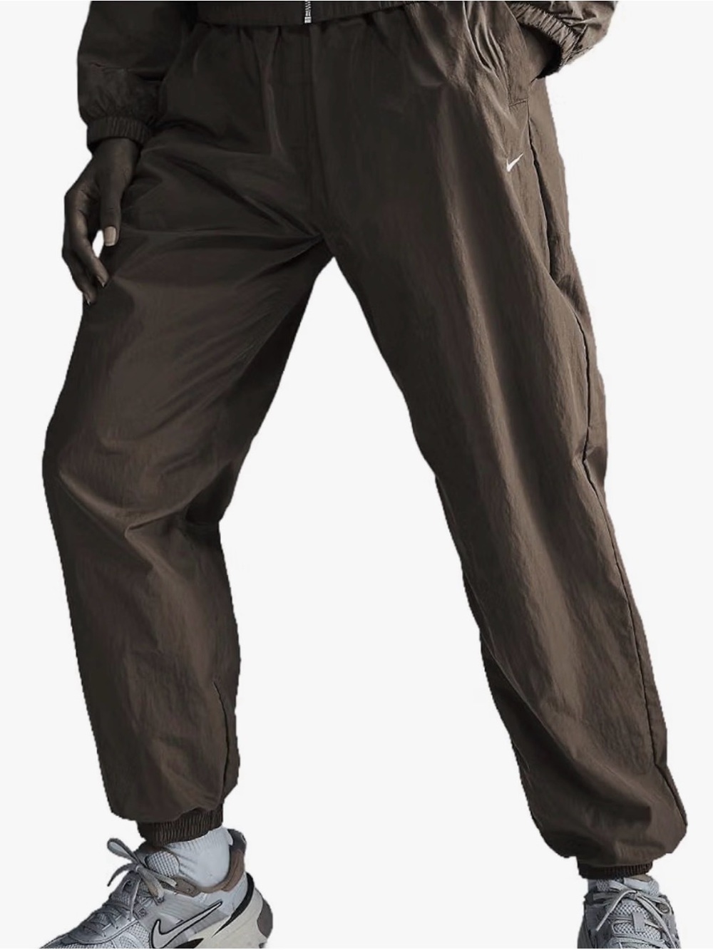 Nike Oversized Fit Mid Rise Windbreaker Women's Sweatpants